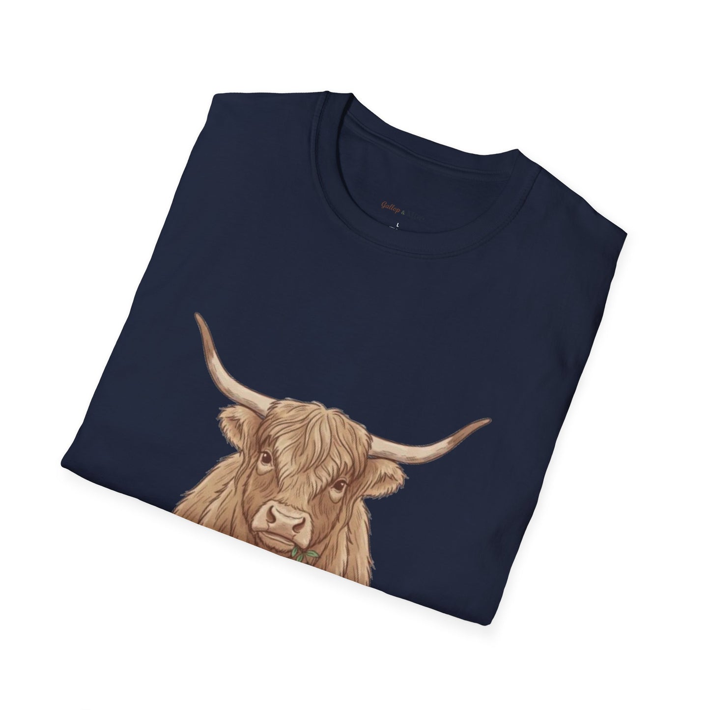 Rustic Farm Animal Tee, Cow T-Shirt, Nature Lover Gift, Unisex Tee, Livestock Tee, Cute Farm Apparel