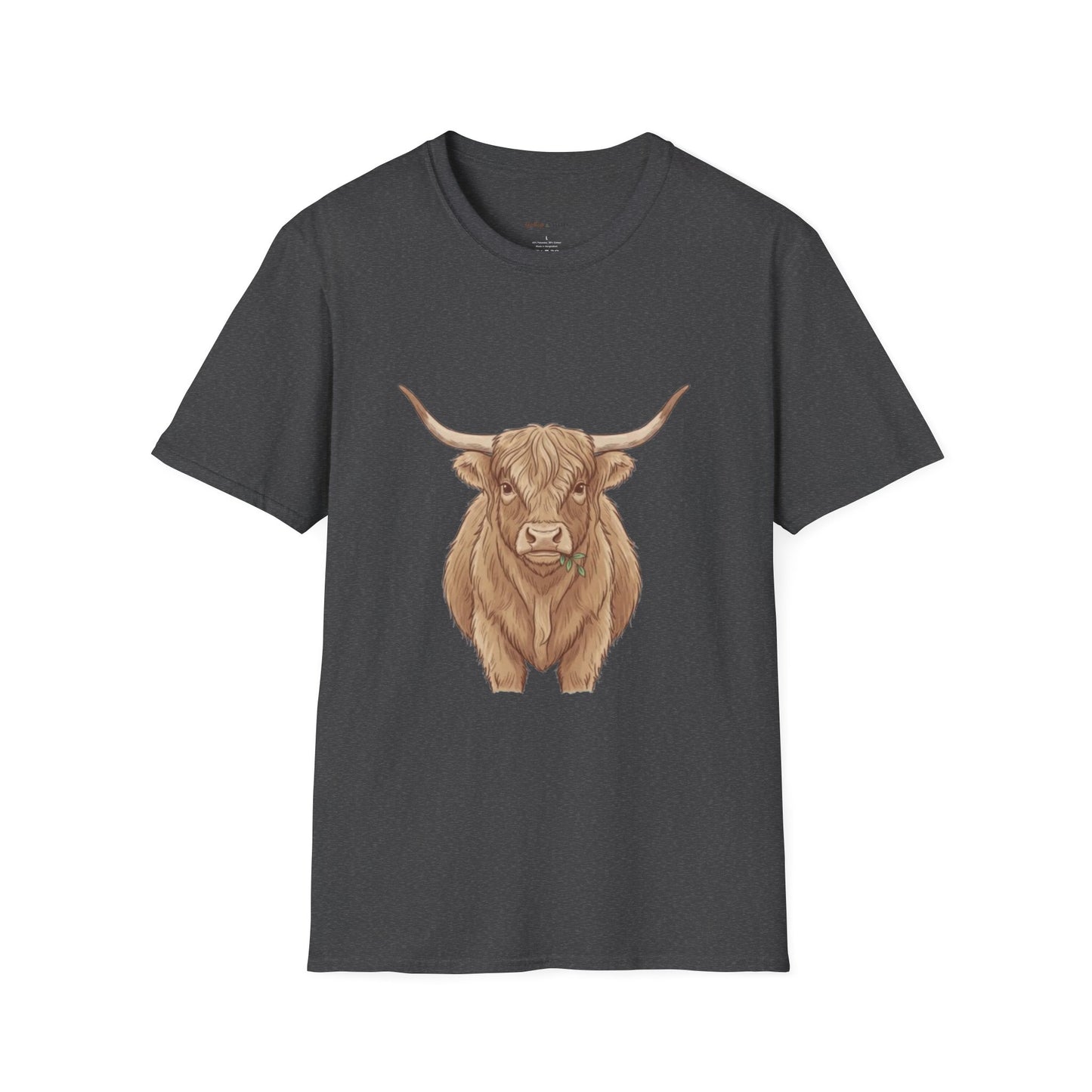 Rustic Farm Animal Tee, Cow T-Shirt, Nature Lover Gift, Unisex Tee, Livestock Tee, Cute Farm Apparel