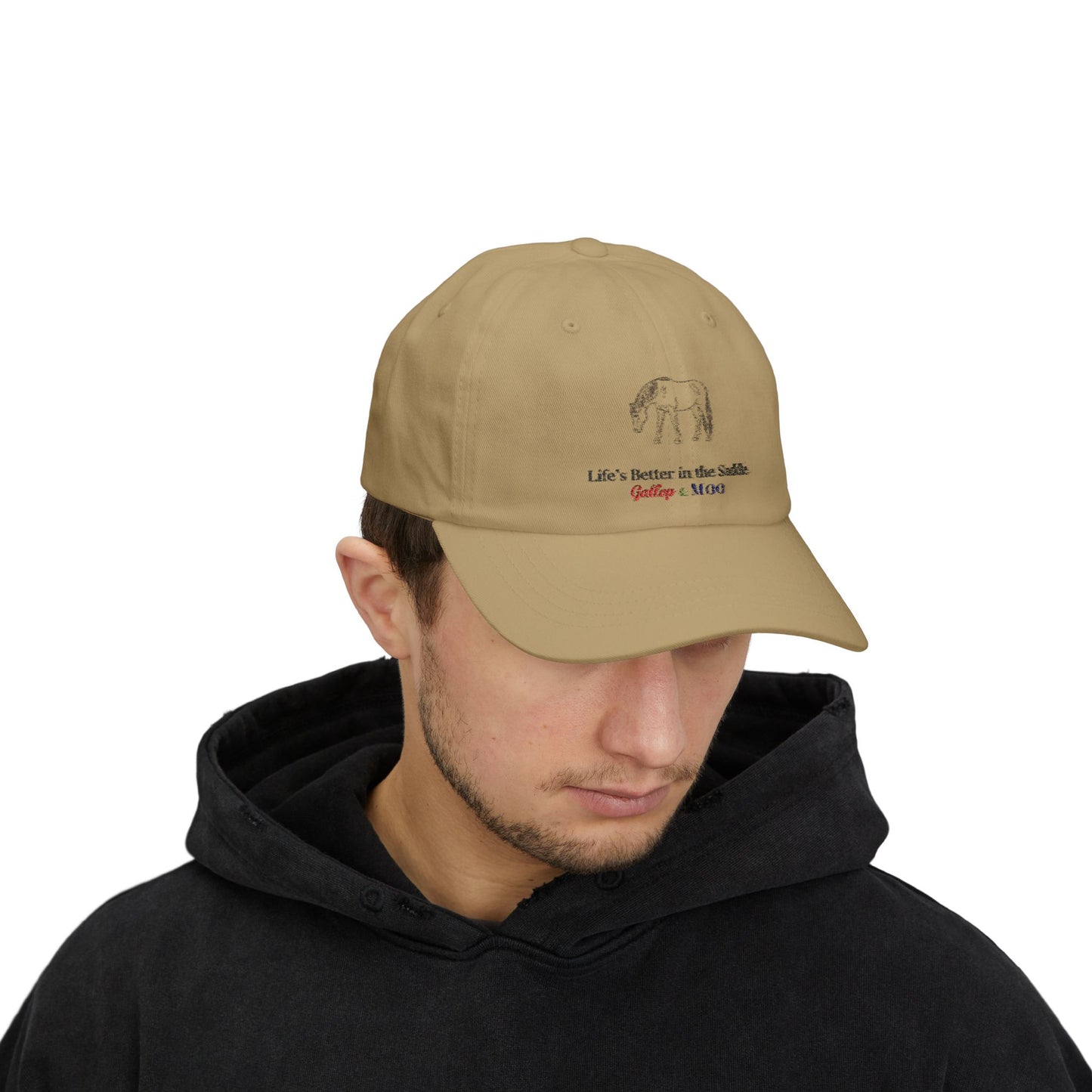 Classic Cap with Whimsical Cow Design, Trendy Dad Hat, Cute Gift for Farmers, Casual Cap for Everyday Wear, Unisex Adjustable Hat