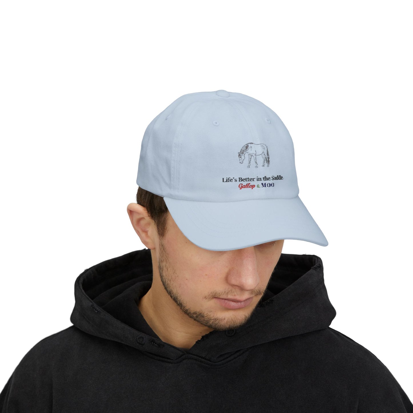 Classic Cap with Whimsical Cow Design, Trendy Dad Hat, Cute Gift for Farmers, Casual Cap for Everyday Wear, Unisex Adjustable Hat