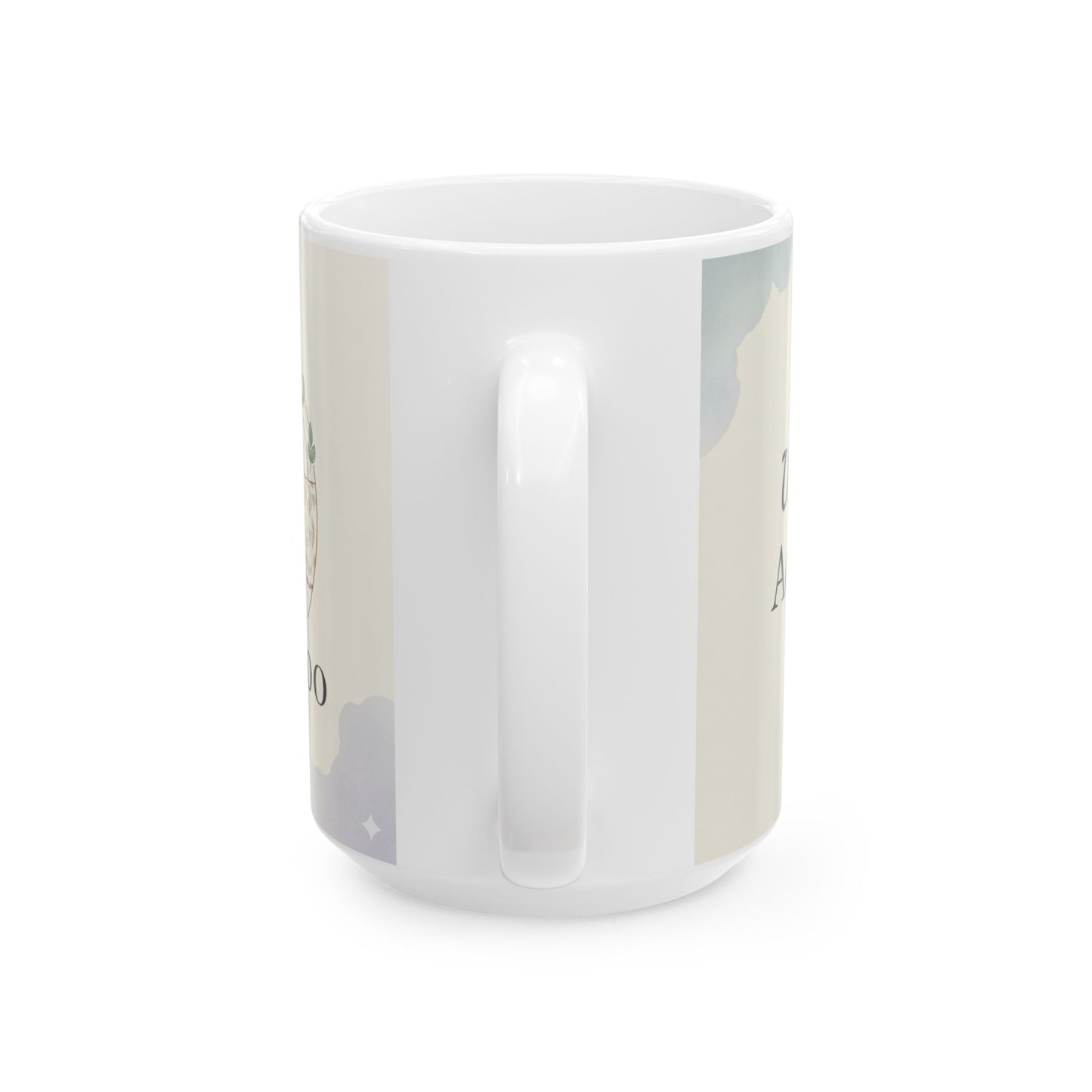 "Udderly Adorable" Perfect for Animal Lovers, Unique Gift for Friends, Inspirational Coffee Cup, 11oz or 15oz