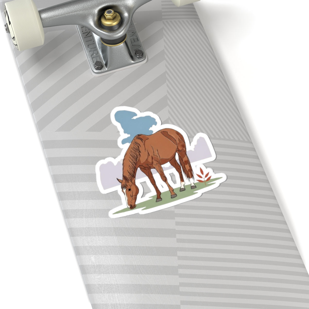 Rustic Horse Kiss-Cut Stickers | Equestrian Decor, Laptop Stickers, Horse Lover Gifts, Farmhouse Aesthetic, Nature-Inspired Art