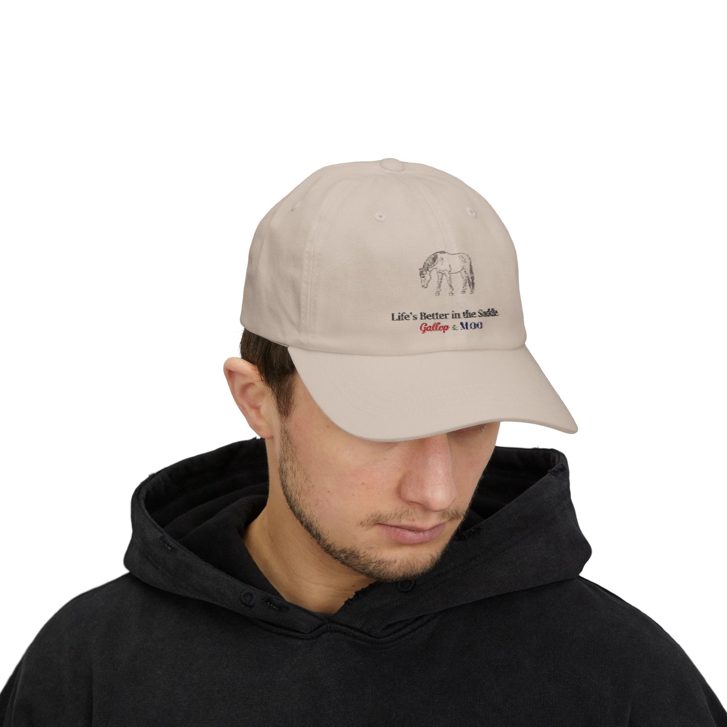 Classic Cap with Whimsical Cow Design, Trendy Dad Hat, Cute Gift for Farmers, Casual Cap for Everyday Wear, Unisex Adjustable Hat