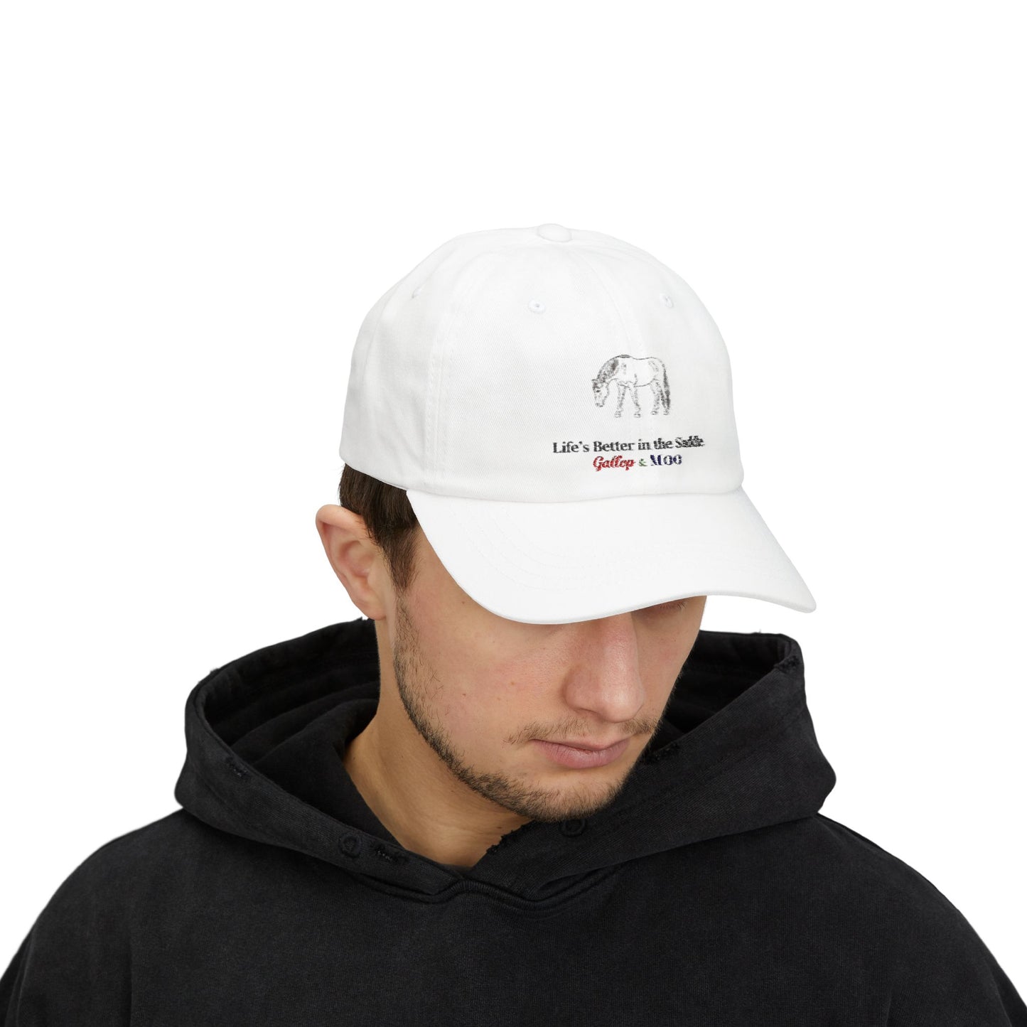 Classic Cap with Whimsical Cow Design, Trendy Dad Hat, Cute Gift for Farmers, Casual Cap for Everyday Wear, Unisex Adjustable Hat