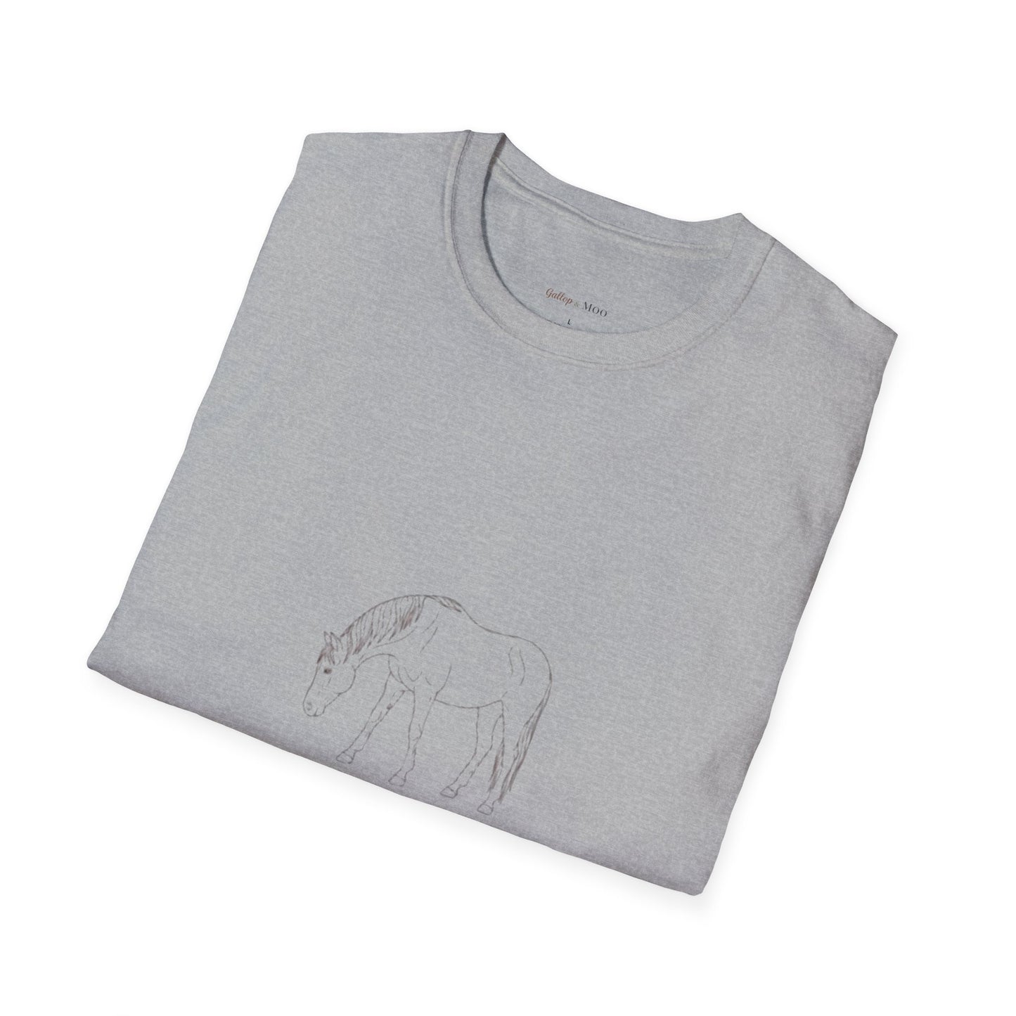 Life's Better in the Saddle Unisex Softstyle T-Shirt, Cow Lover Gift, Equestrian Tee, Farm Life Shirt, Horse Rider Apparel