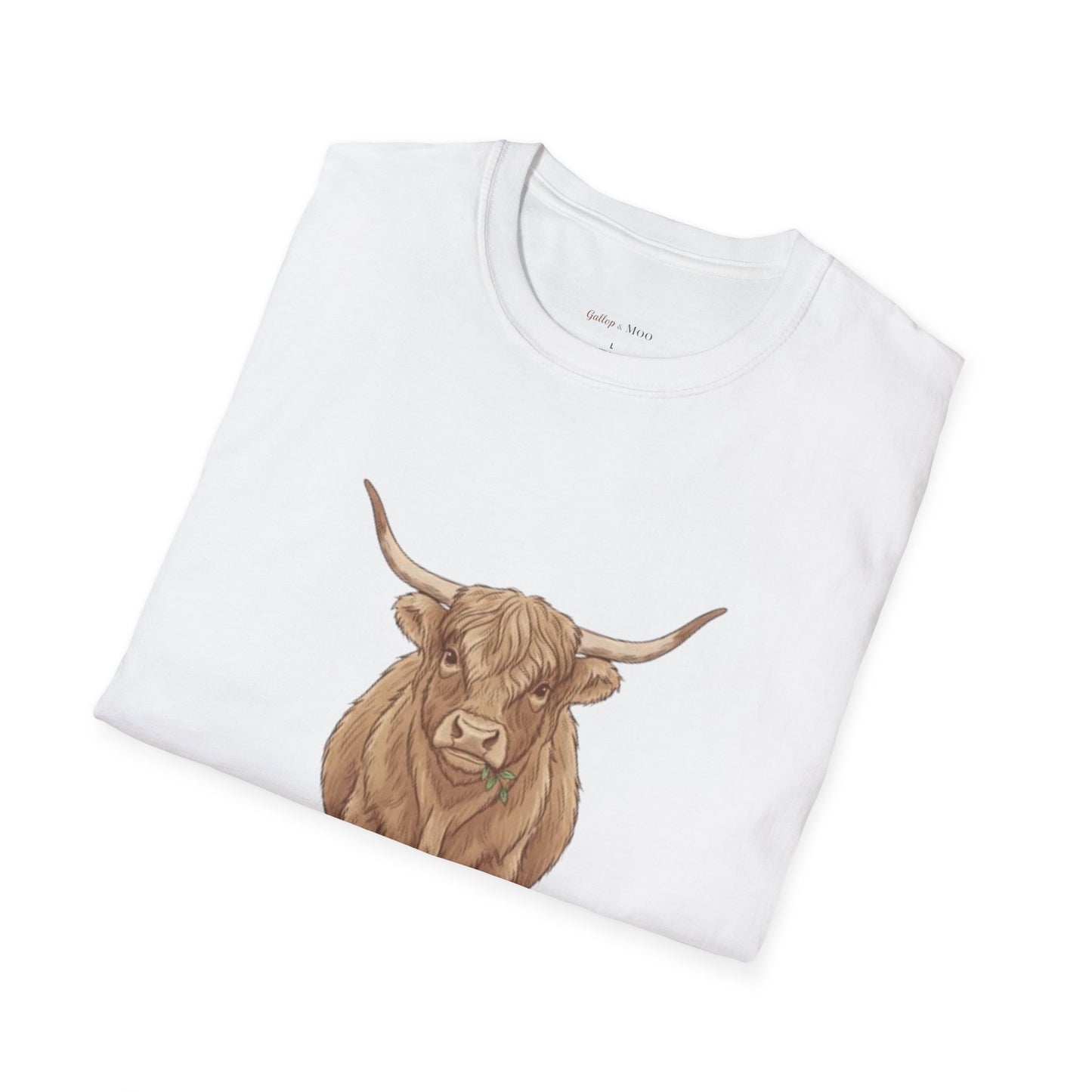 Moo-velous Farm Animal T-Shirt, Cow Lover Gift, Cute Animal Tee, Unisex T-Shirt for Country Style, Farmhouse Decor