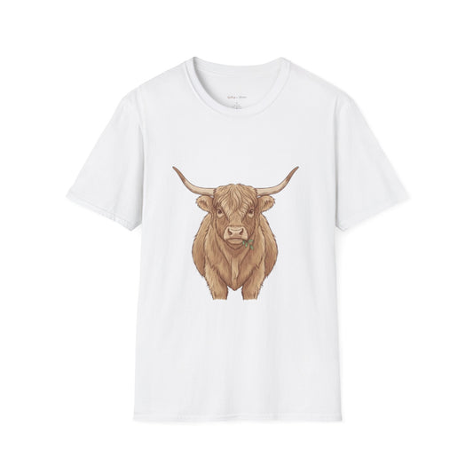 Rustic Farm Animal Tee, Cow T-Shirt, Nature Lover Gift, Unisex Tee, Livestock Tee, Cute Farm Apparel