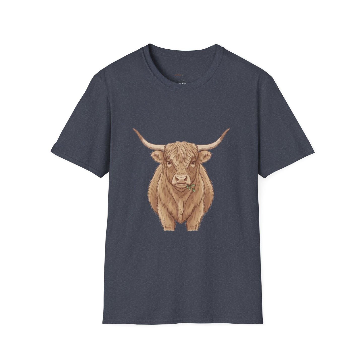 Rustic Farm Animal Tee, Cow T-Shirt, Nature Lover Gift, Unisex Tee, Livestock Tee, Cute Farm Apparel