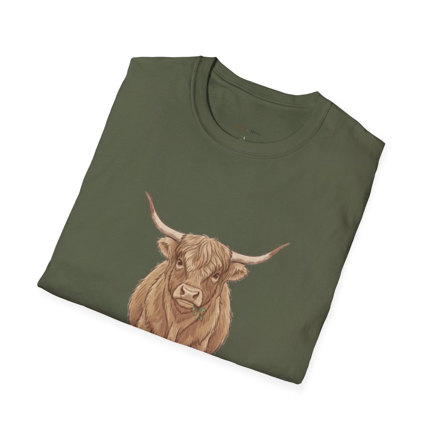 Moo-velous Farm Animal T-Shirt, Cow Lover Gift, Cute Animal Tee, Unisex T-Shirt for Country Style, Farmhouse Decor