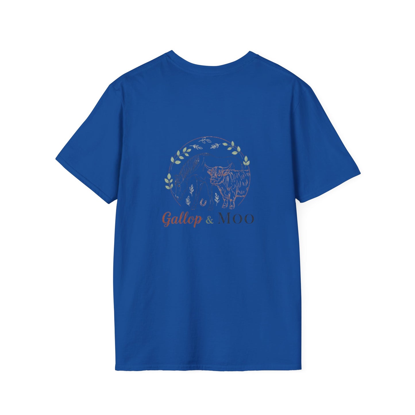Rustic Farm Animal Tee, Cow T-Shirt, Nature Lover Gift, Unisex Tee, Livestock Tee, Cute Farm Apparel