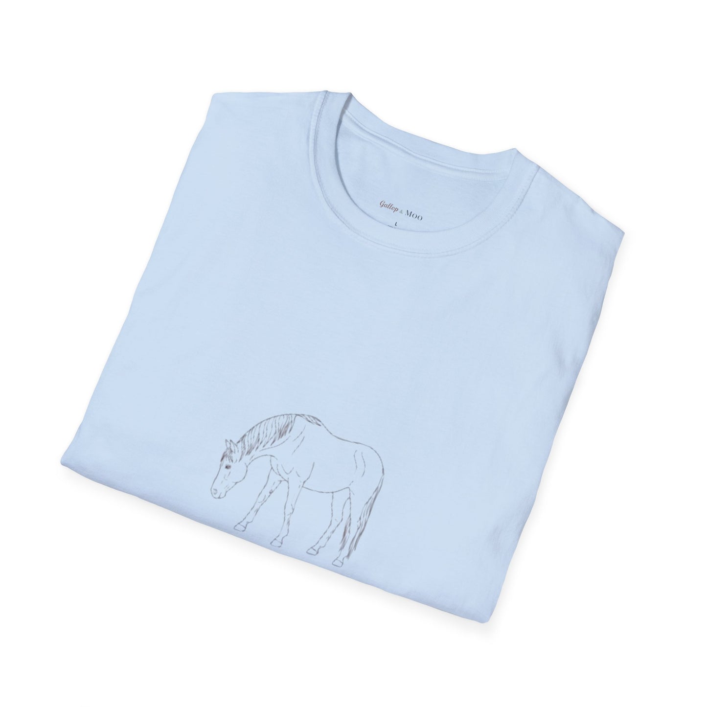 Life's Better in the Saddle Unisex Softstyle T-Shirt, Cow Lover Gift, Equestrian Tee, Farm Life Shirt, Horse Rider Apparel