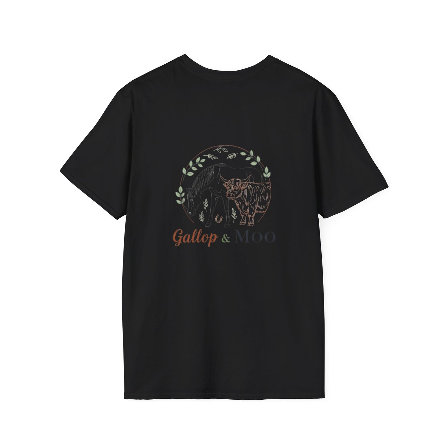 Moo-velous Farm Animal T-Shirt, Cow Lover Gift, Cute Animal Tee, Unisex T-Shirt for Country Style, Farmhouse Decor