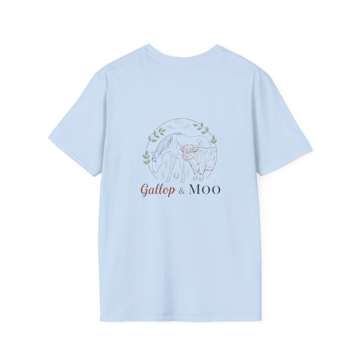 Rustic Farm Animal Tee, Cow T-Shirt, Nature Lover Gift, Unisex Tee, Livestock Tee, Cute Farm Apparel