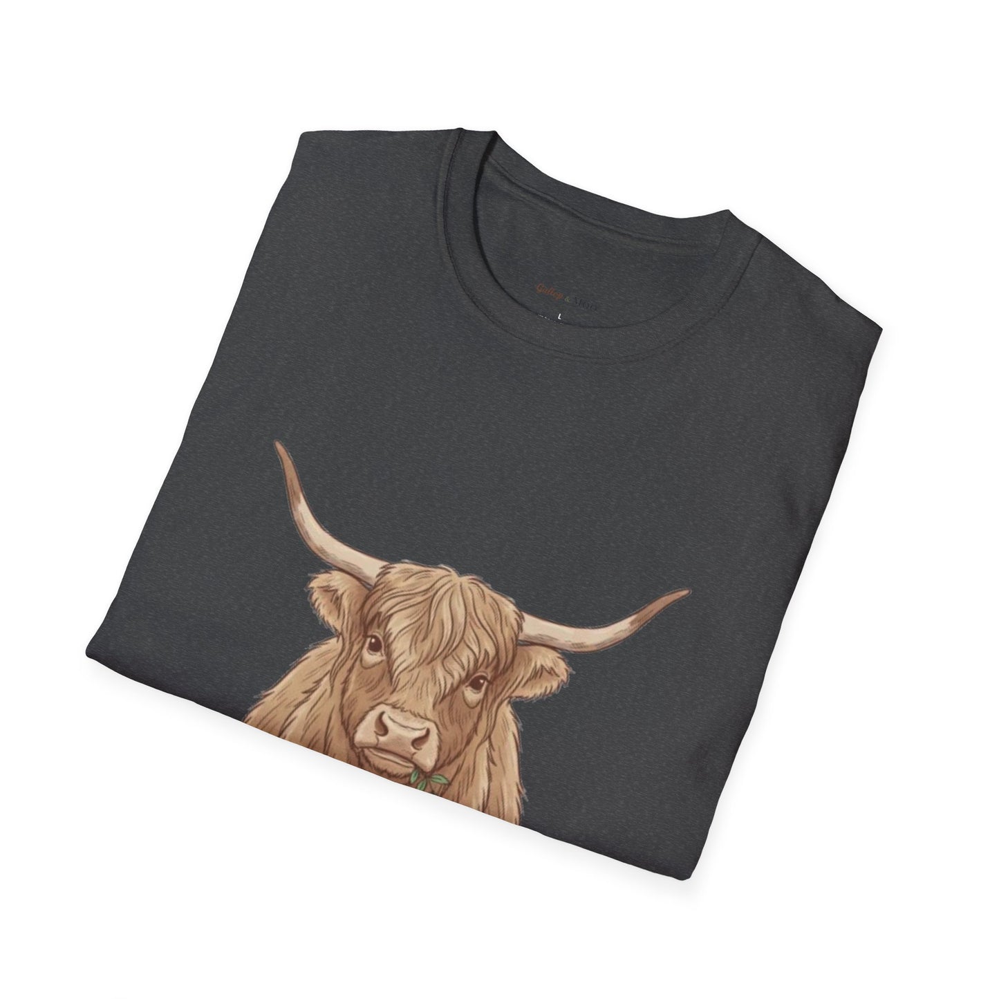 Rustic Farm Animal Tee, Cow T-Shirt, Nature Lover Gift, Unisex Tee, Livestock Tee, Cute Farm Apparel