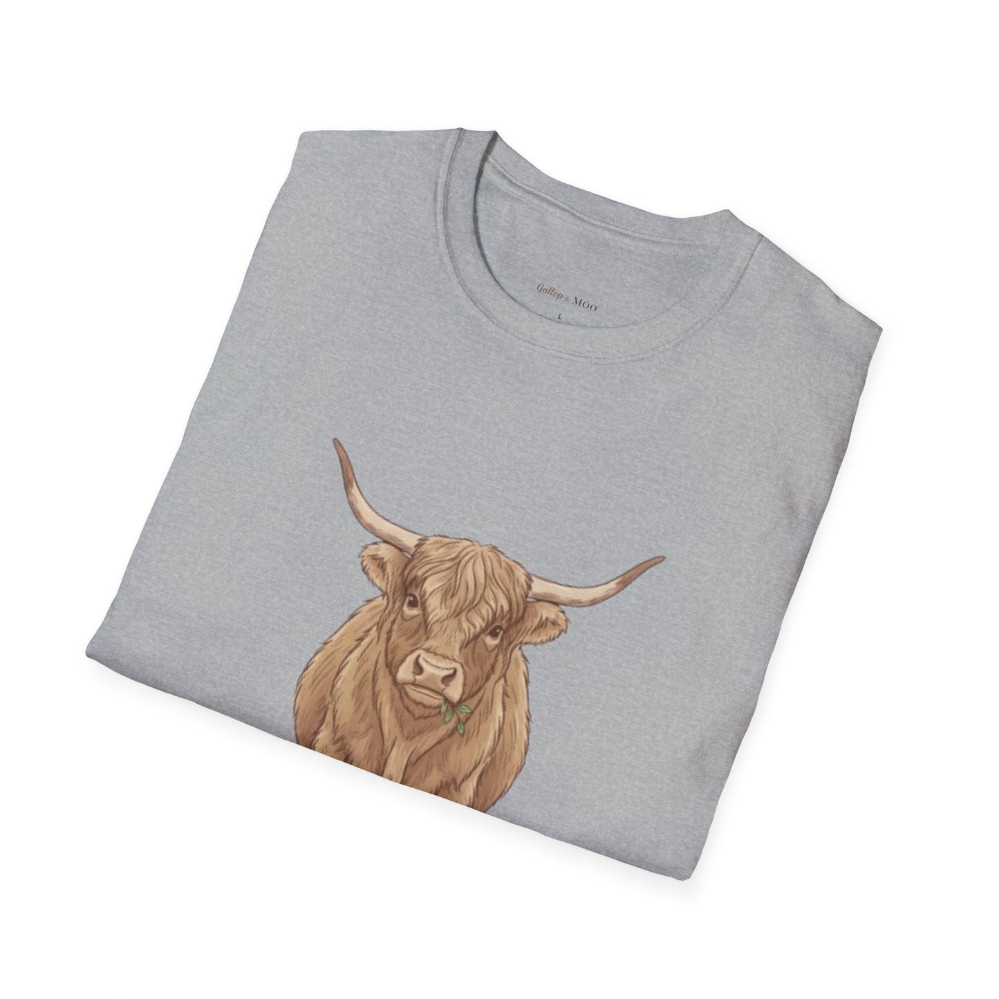 Moo-velous Farm Animal T-Shirt, Cow Lover Gift, Cute Animal Tee, Unisex T-Shirt for Country Style, Farmhouse Decor