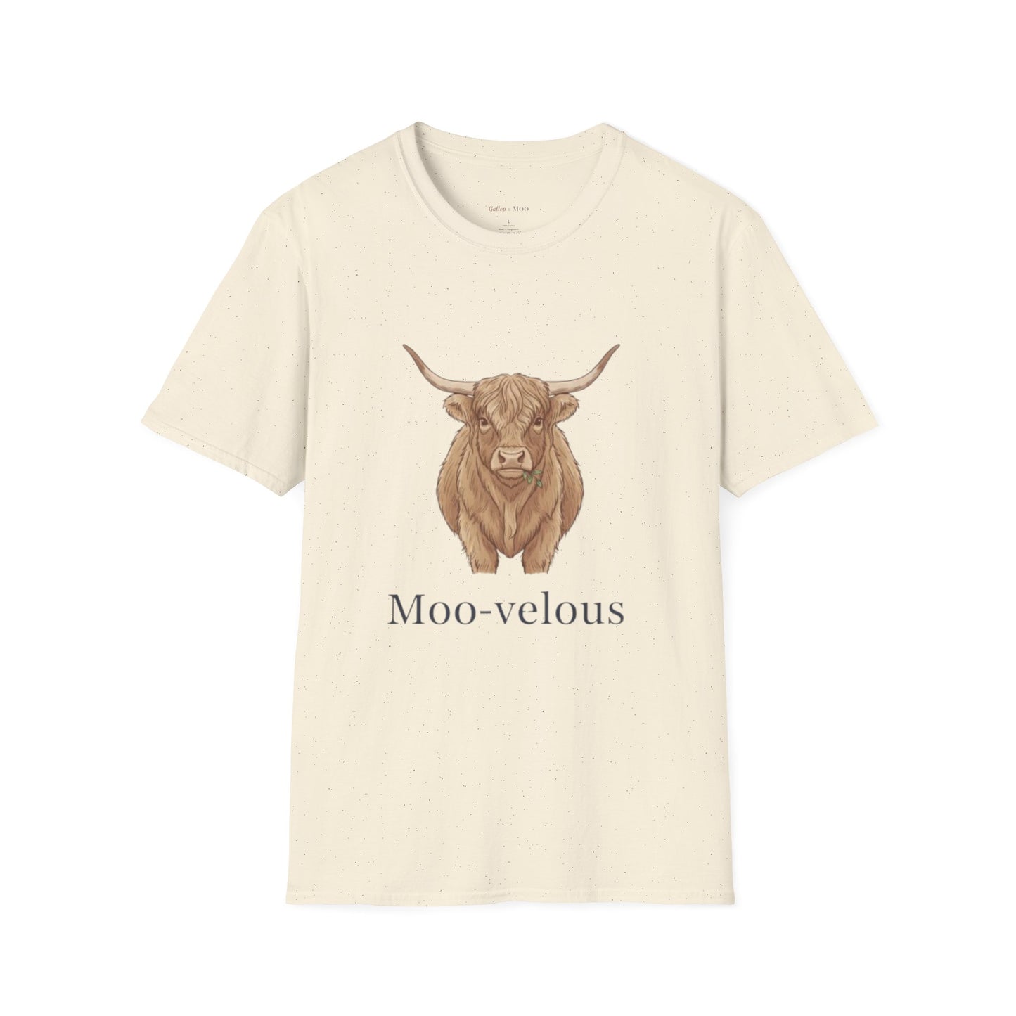 Moo-velous Farm Animal T-Shirt, Cow Lover Gift, Cute Animal Tee, Unisex T-Shirt for Country Style, Farmhouse Decor