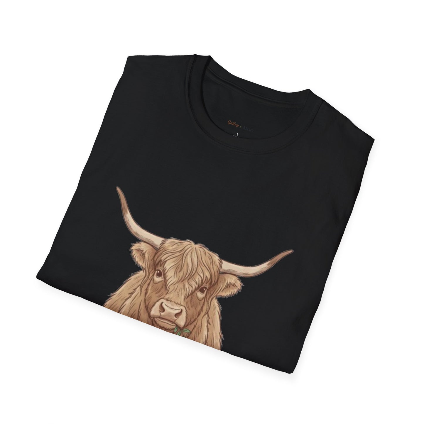 Rustic Farm Animal Tee, Cow T-Shirt, Nature Lover Gift, Unisex Tee, Livestock Tee, Cute Farm Apparel