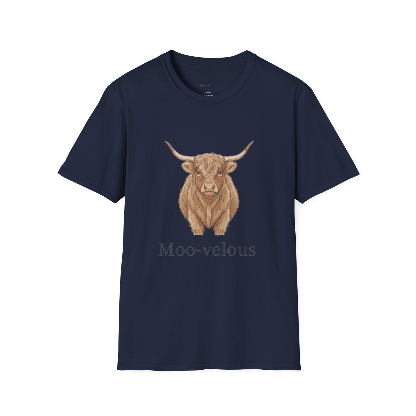 Moo-velous Farm Animal T-Shirt, Cow Lover Gift, Cute Animal Tee, Unisex T-Shirt for Country Style, Farmhouse Decor