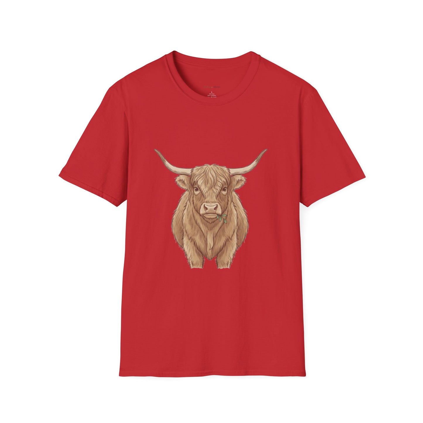 Rustic Farm Animal Tee, Cow T-Shirt, Nature Lover Gift, Unisex Tee, Livestock Tee, Cute Farm Apparel