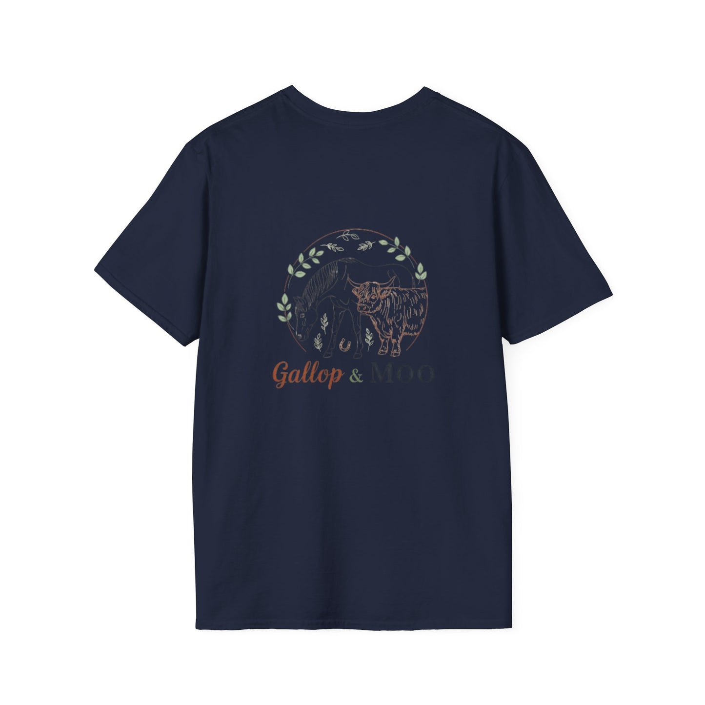 Moo-velous Farm Animal T-Shirt, Cow Lover Gift, Cute Animal Tee, Unisex T-Shirt for Country Style, Farmhouse Decor