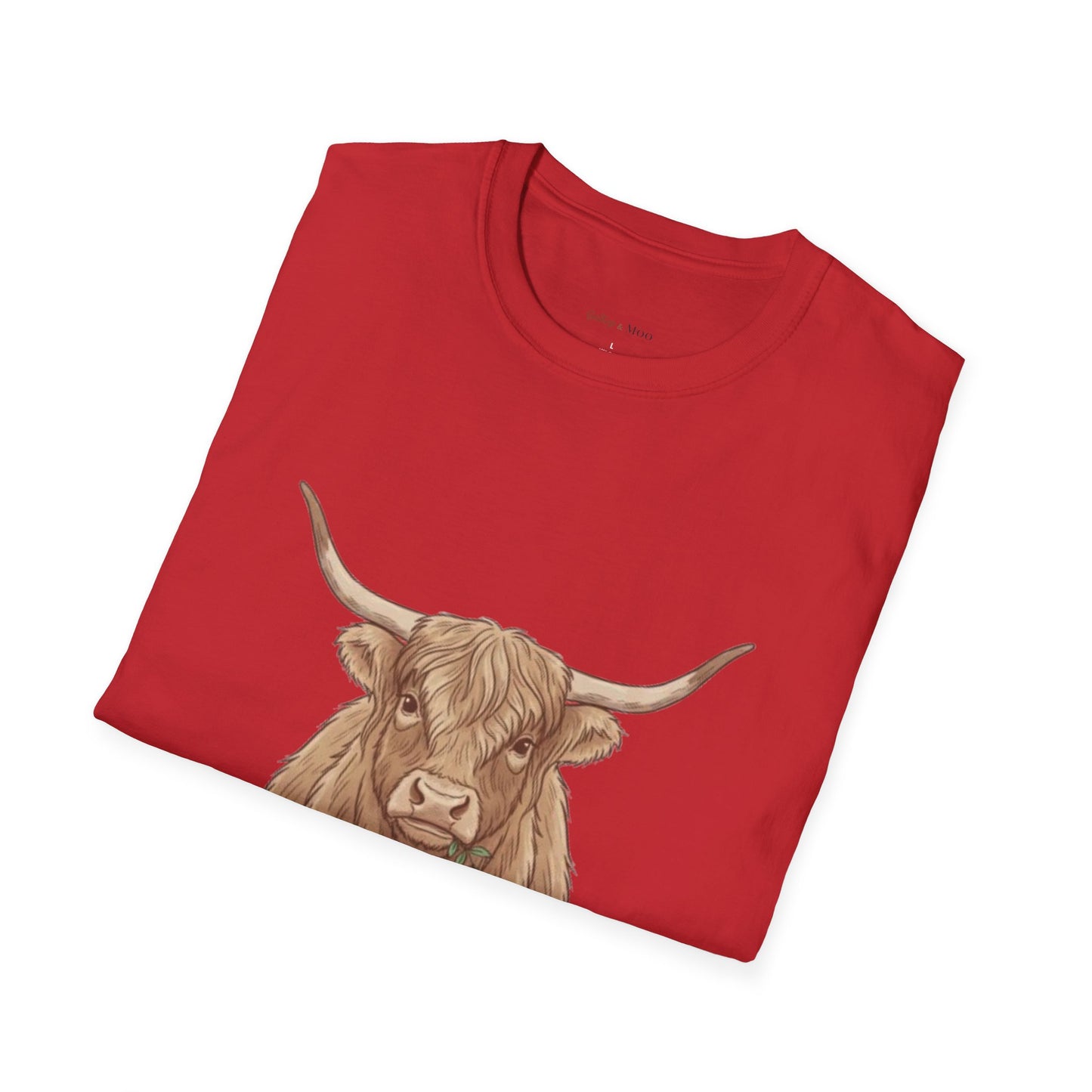 Rustic Farm Animal Tee, Cow T-Shirt, Nature Lover Gift, Unisex Tee, Livestock Tee, Cute Farm Apparel