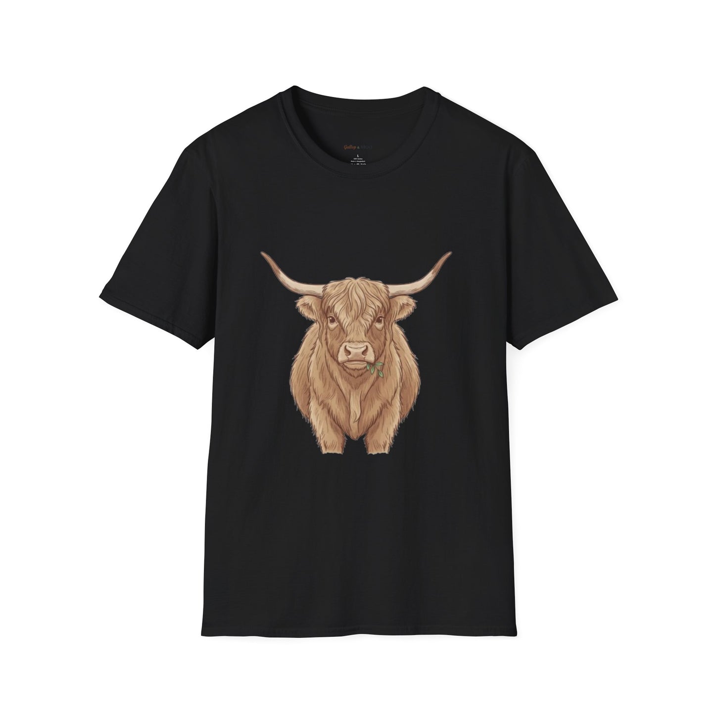 Rustic Farm Animal Tee, Cow T-Shirt, Nature Lover Gift, Unisex Tee, Livestock Tee, Cute Farm Apparel