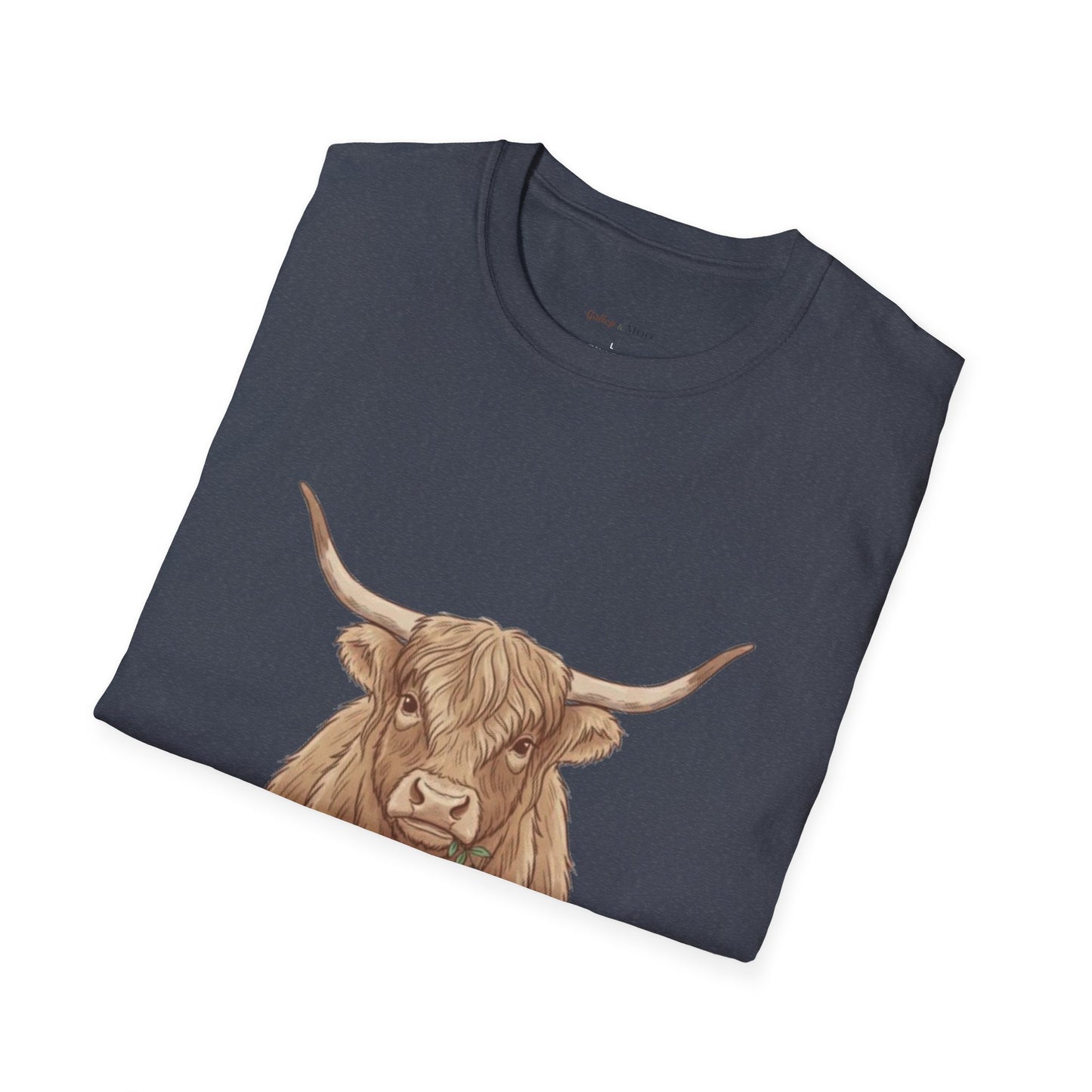 Rustic Farm Animal Tee, Cow T-Shirt, Nature Lover Gift, Unisex Tee, Livestock Tee, Cute Farm Apparel