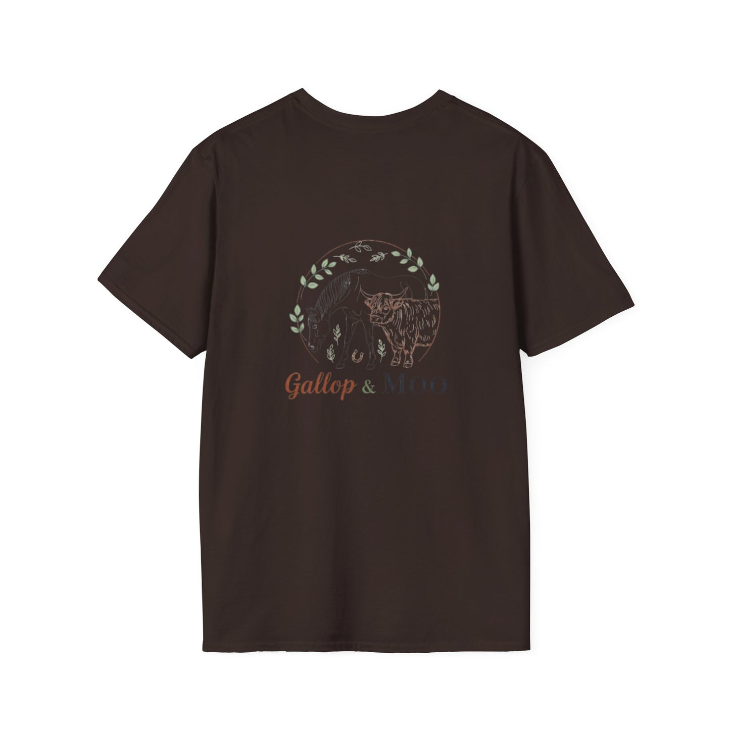 Rustic Farm Animal Tee, Cow T-Shirt, Nature Lover Gift, Unisex Tee, Livestock Tee, Cute Farm Apparel